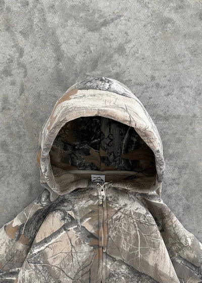 Garment Lab® Camo Zip-up Hoodie