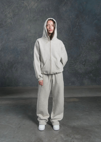 Garment Lab® Straight-Leg Grey Sweatpants