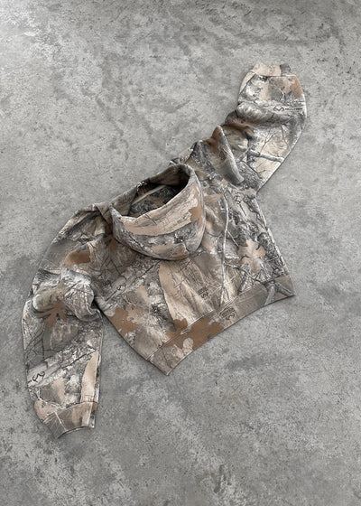 Garment Lab® Camo Zip-up Hoodie