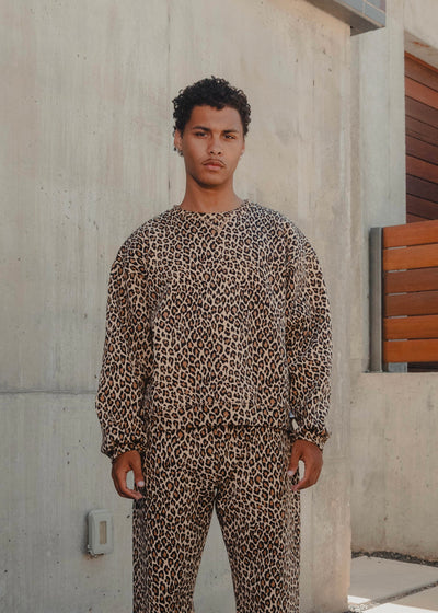 Garment Lab® Leopard Crewneck