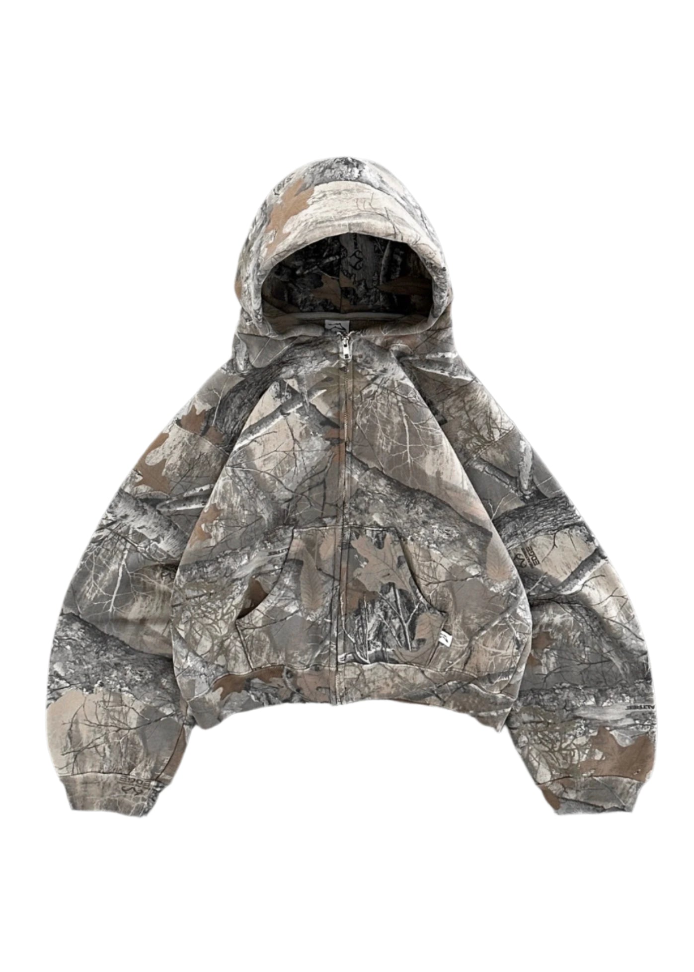 Garment Lab® Camo Zip-up Hoodie