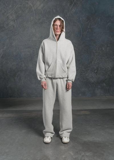 Garment Lab® Grey Zip-up